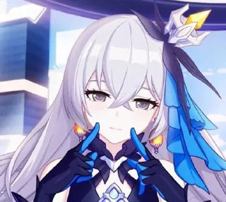 🤗 emoji Honkai impact 3rd Telegram sticker 1 of 10