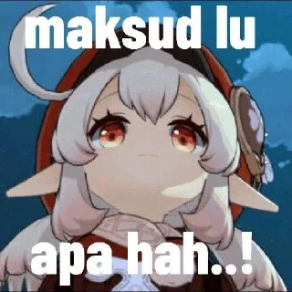 🤔 emoji genshin meme Telegram sticker 5 of 59