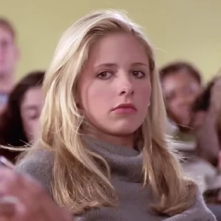 🫣 emoji Sarah Michelle Gellar 🧚 Telegram sticker 18 of 95