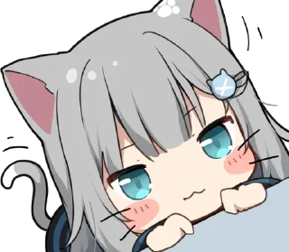 😻 emoji Neko-UwU [@Otakuzdream] Telegram sticker 7 of 70