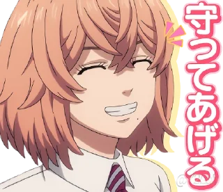 😬 emoji 東京卍リベンジャーズ • @Y2Lab Telegram sticker 14 of 40
