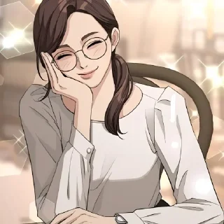 🪨 emoji Kang Minkyung manhwa @Hanim1O Telegram sticker 12 of 120