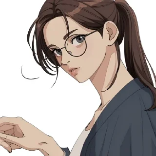 🪨 emoji Kang Minkyung manhwa @Hanim1O Telegram sticker 9 of 120