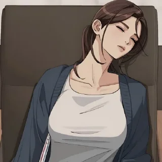 🪨 emoji Kang Minkyung manhwa @Hanim1O Telegram sticker 15 of 120