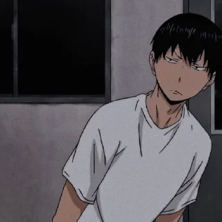 🏐 emoji kageyama @bagistikerni Telegram sticker 18 of 20