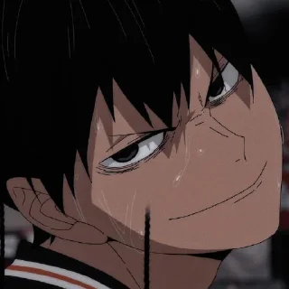 🏐 emoji kageyama @bagistikerni Telegram sticker 12 of 20