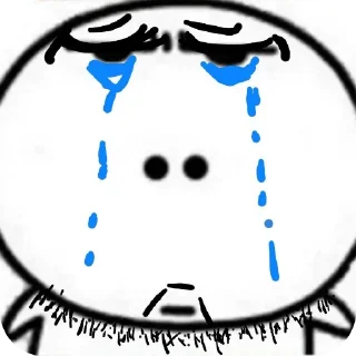 😭 emoji Meme Pack Telegram sticker 22 of 30