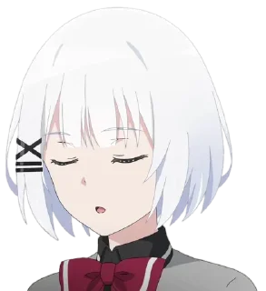 😰 emoji Tantei wa Mou, Shindeiru ➜ @animee_stickers Telegram sticker 18 of 45
