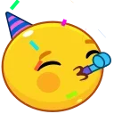 🥳 emoji Aniket's Animated Sticker pack Telegram sticker 20 of 50