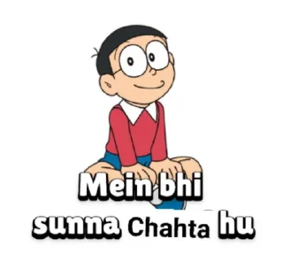 Sticker from @stickersbag 💖 Nobita Doraemon