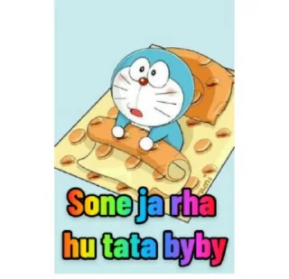 😴 emoji @stickersbag 💖 Nobita Doraemon Telegram sticker 24 of 60