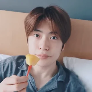🥡 emoji ─ 🌷 정재현 • @hybestickers Telegram sticker 23 of 35