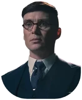 😎 emoji Thomas Shelby @Stickersey Telegram sticker 23 of 35