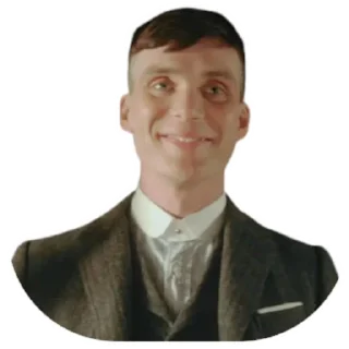 😄 emoji Thomas Shelby @Stickersey Telegram sticker 5 of 35