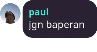 Sticker from paul setboi