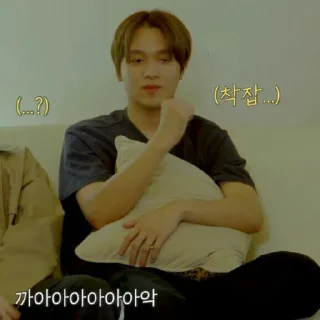 🐾 emoji LEE HAECHAN V4 ⋆ @ARTHEAS Telegram sticker 16 of 20