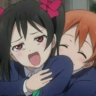 🦩 emoji Nico Yazawa - @TikelAnimeXixixi Telegram sticker 16 of 47