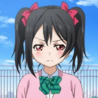 🍒 emoji Nico Yazawa || @StickerAnimePack Telegram sticker 8 of 25