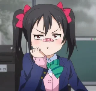 🍒 emoji Nico Yazawa || @StickerAnimePack Telegram sticker 10 of 25