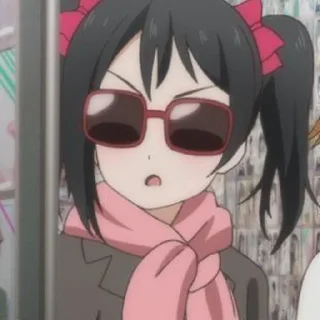 🍒 emoji Nico Yazawa || @StickerAnimePack Telegram sticker 21 of 25