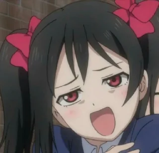 🦩 emoji Nico Yazawa - @TikelAnimeXixixi Telegram sticker 5 of 47