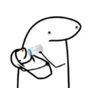 🍵 emoji orang lidi by:
@virtuallovervc Telegram sticker 3 of 40