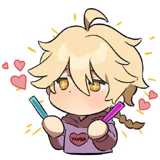 🙌 emoji Genshin memes Telegram sticker 18 of 100
