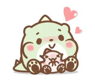 🦖 emoji Dino Baew — @slyhterin Telegram sticker 16 of 41