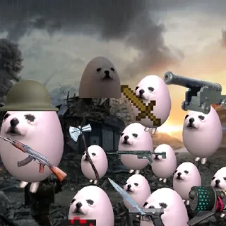 🥚 emoji eggdog $egg Telegram sticker 11 of 119