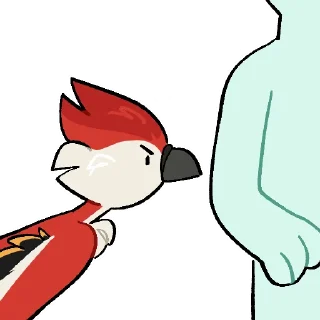 😡 emoji The Zack Pack! (@ZackBird) Telegram sticker 13 of 67