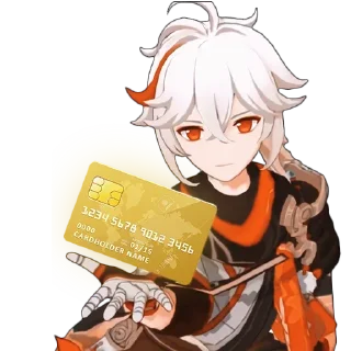 💳 emoji Genshin impact Telegram sticker 22 of 45
