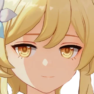 😏 emoji Genshin impact Telegram sticker 9 of 45