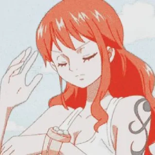 Sticker from Nami @TikelAnimeXixixi