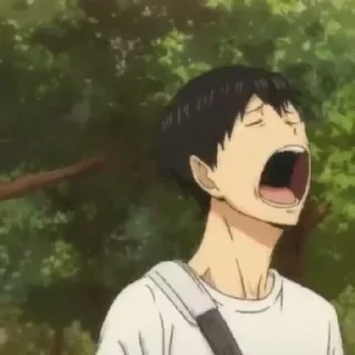 Sticker from Kageyama Tobio @SEXXIESTANGEL