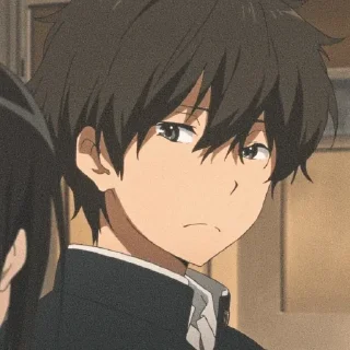 🖤 emoji Oreki 🖤 @Kawai_stickers Telegram sticker 17 of 31