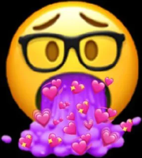 🤮 emoji Swaggy🥵🥶😏 Telegram sticker 21 of 22