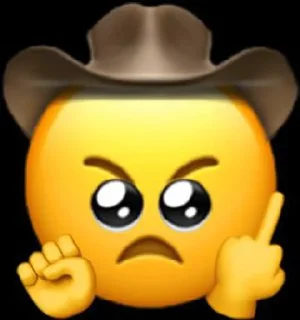 😠 emoji Swaggy🥵🥶😏 Telegram sticker 20 of 22