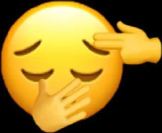 😔 emoji Swaggy🥵🥶😏 Telegram sticker 14 of 22
