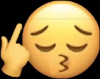 😙 emoji Swaggy🥵🥶😏 Telegram sticker 5 of 22