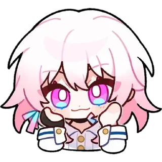 🥰 emoji March 7th • @animee_stickers Telegram sticker 12 of 20