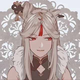 🪡 emoji Ningguang Telegram sticker 13 of 16