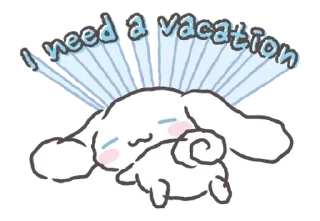 🌟 emoji demotivated sanrio Telegram sticker 5 of 40