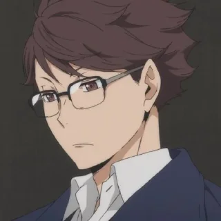 🧵 emoji @STIKERANIMEX ➖ OIKAWA Telegram sticker 22 of 30