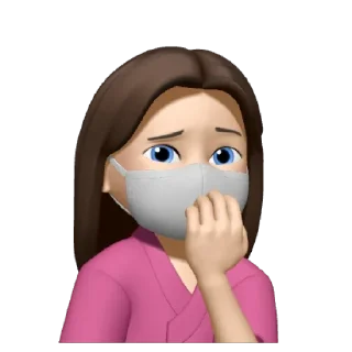 😷 emoji IOS STICKER @STICKERRPHIKESOT Telegram sticker 21 of 46