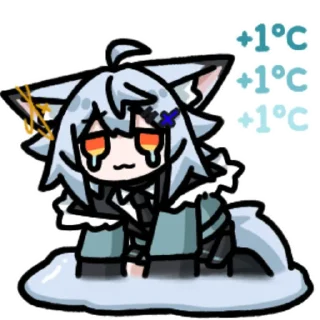 👩 emoji 冰块子 @zhaxia_cn Telegram sticker 10 of 16