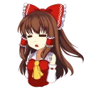 Sticker from Hakurei Reimu