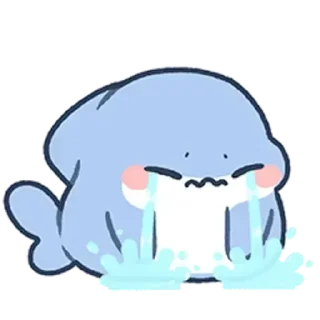 😭 emoji sharky @stickieri Telegram sticker 16 of 24