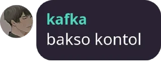 🍷 emoji kafka anak alim Telegram sticker 18 of 24