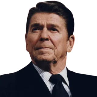 Sticker from Ronald Reagan : @Hototristan