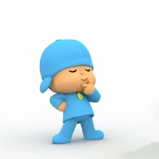 😎 emoji sticker pocoyo buatan asaa Telegram sticker 6 of 39